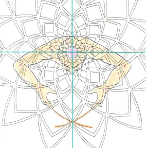 Suspended diamond from top 2