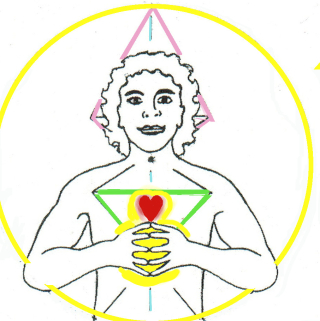 Central Heart with cosmis heart xcf