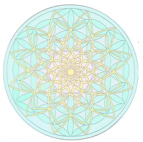 MANDALA Colored for 0 Point post MANDALA Colored for 0 Point post