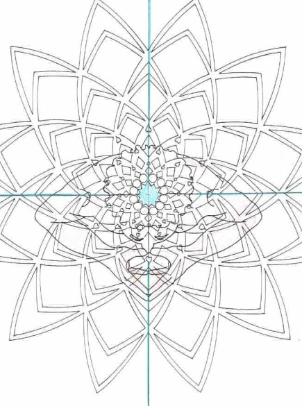 Central Heart from top Central Heart from top